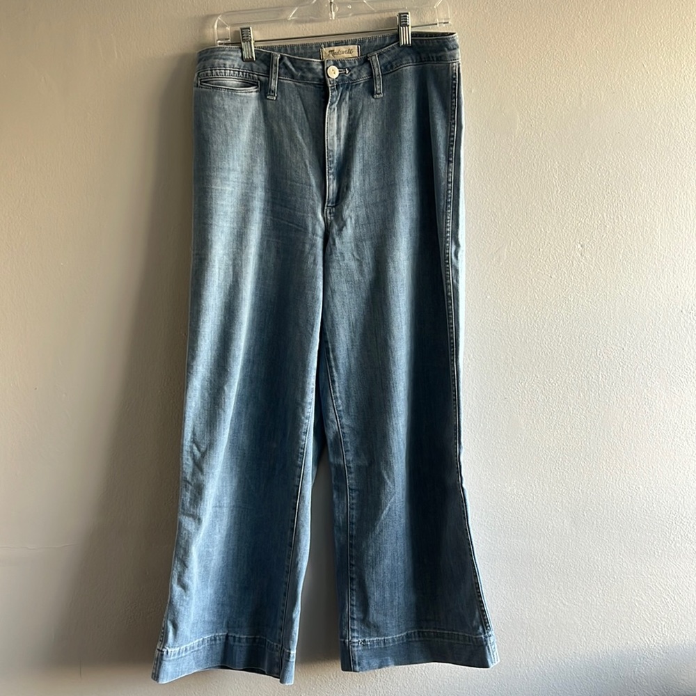 COPY - Madewell wide leg Jean sz 30